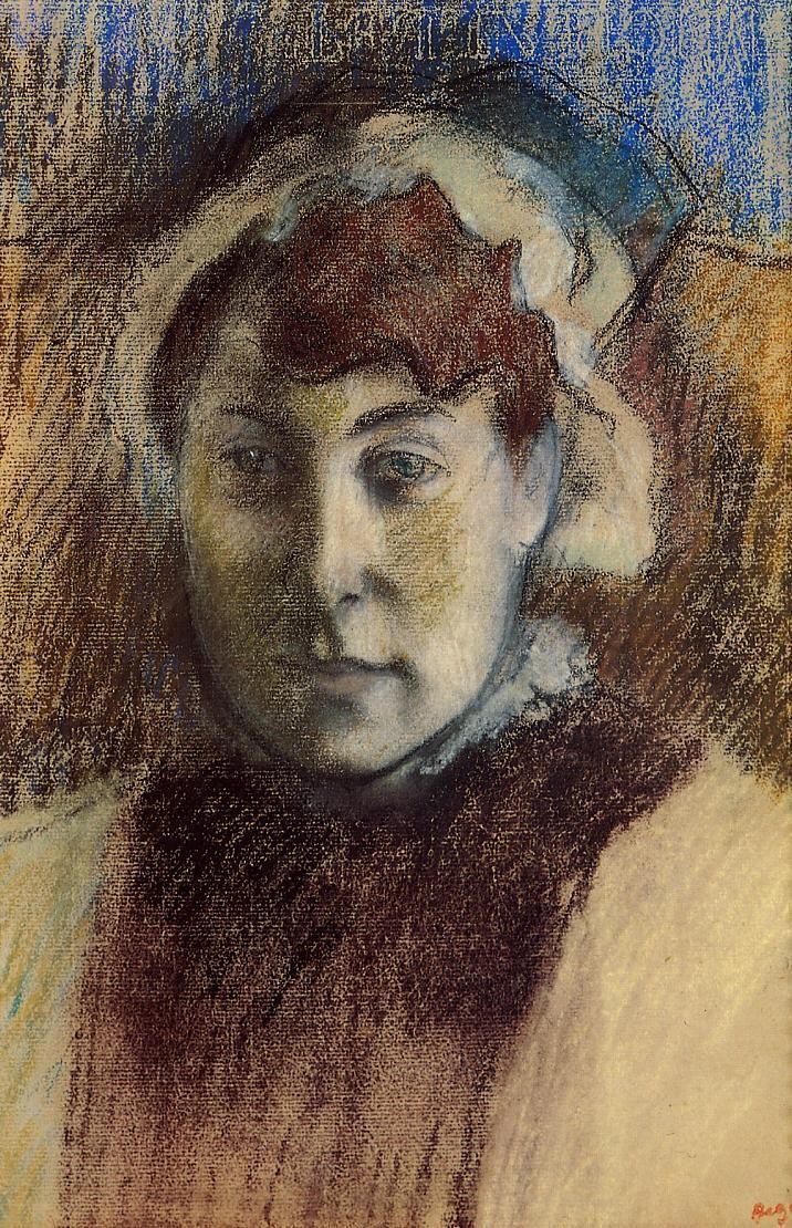 Portrait of Madame Ernest May by Edgar Degas