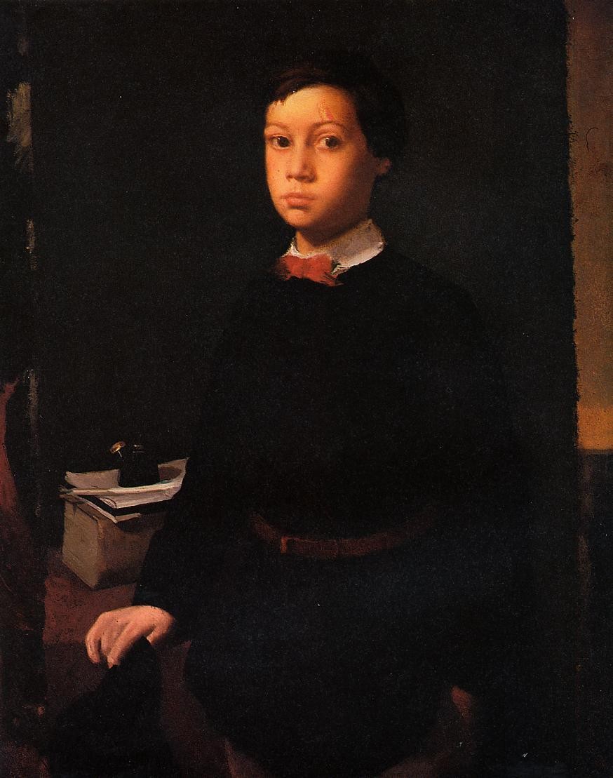 Portrait of Rene De Gas by Edgar Degas