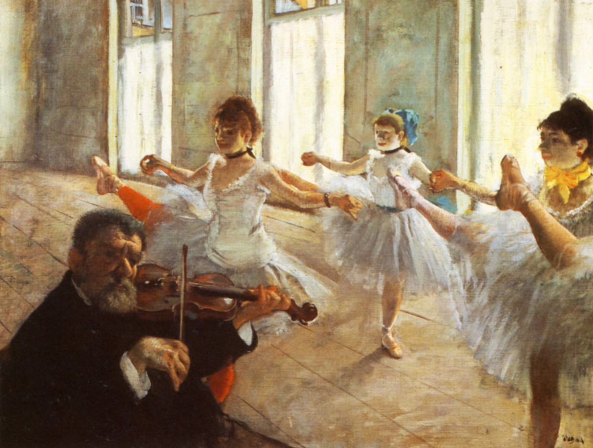 Rehearsal by Edgar Degas