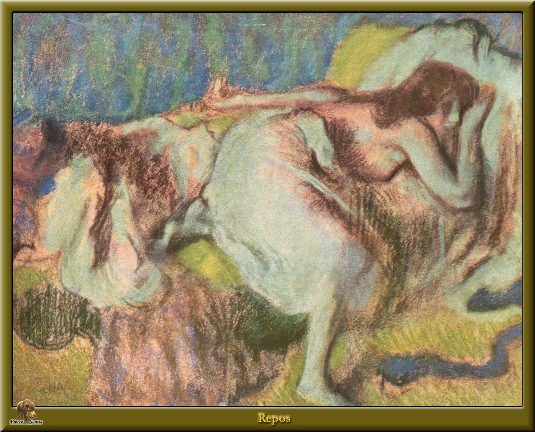 Rest by Edgar Degas
