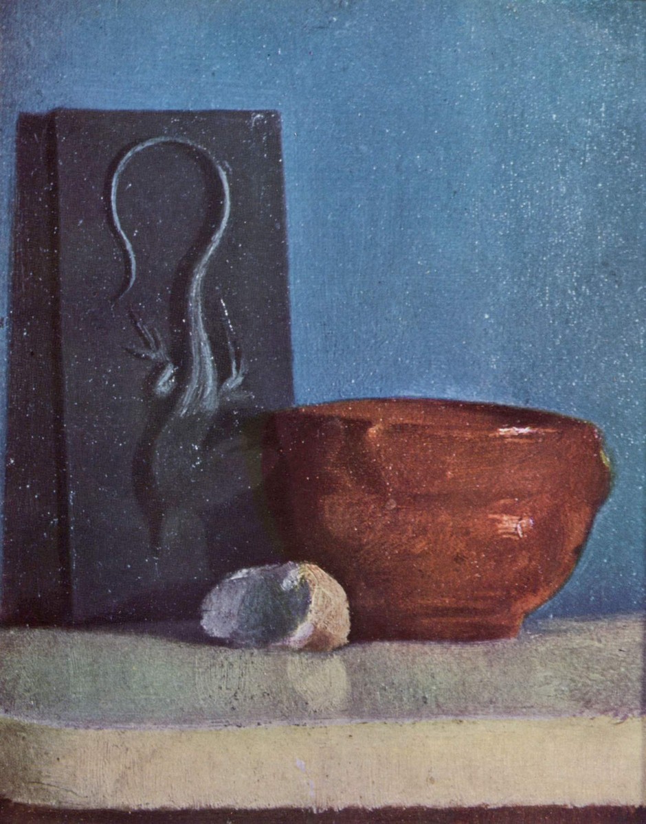 Still Life with Lizard by Edgar Degas