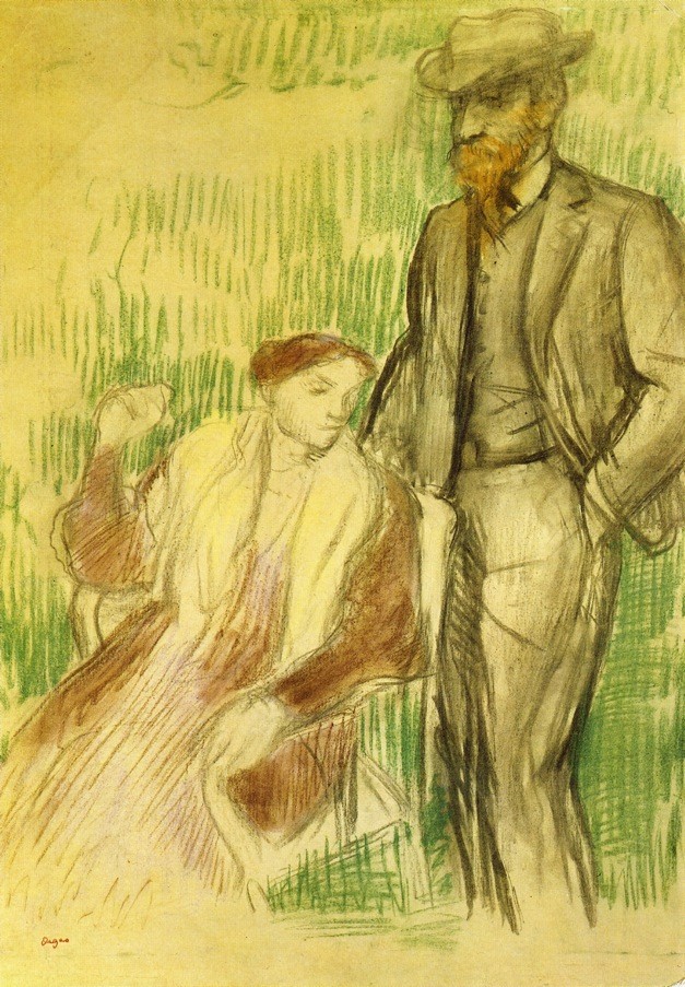 Study for a Portrait by Edgar Degas