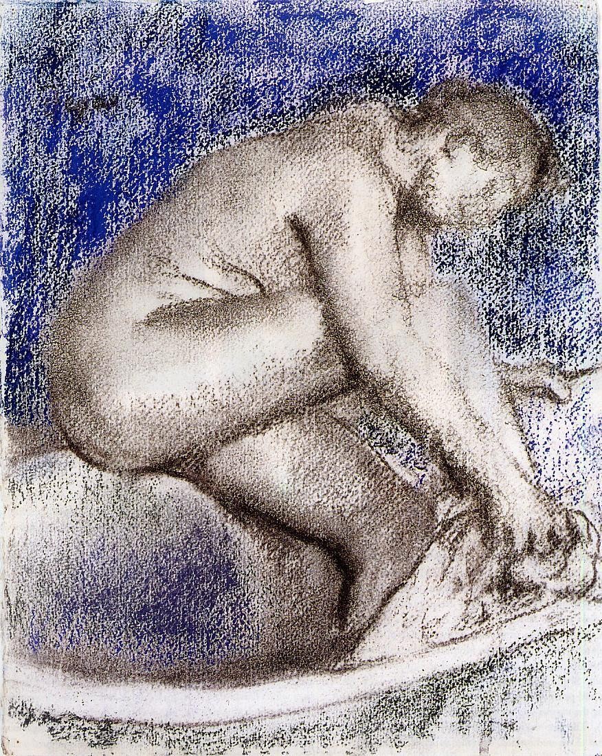 The Bath by Edgar Degas