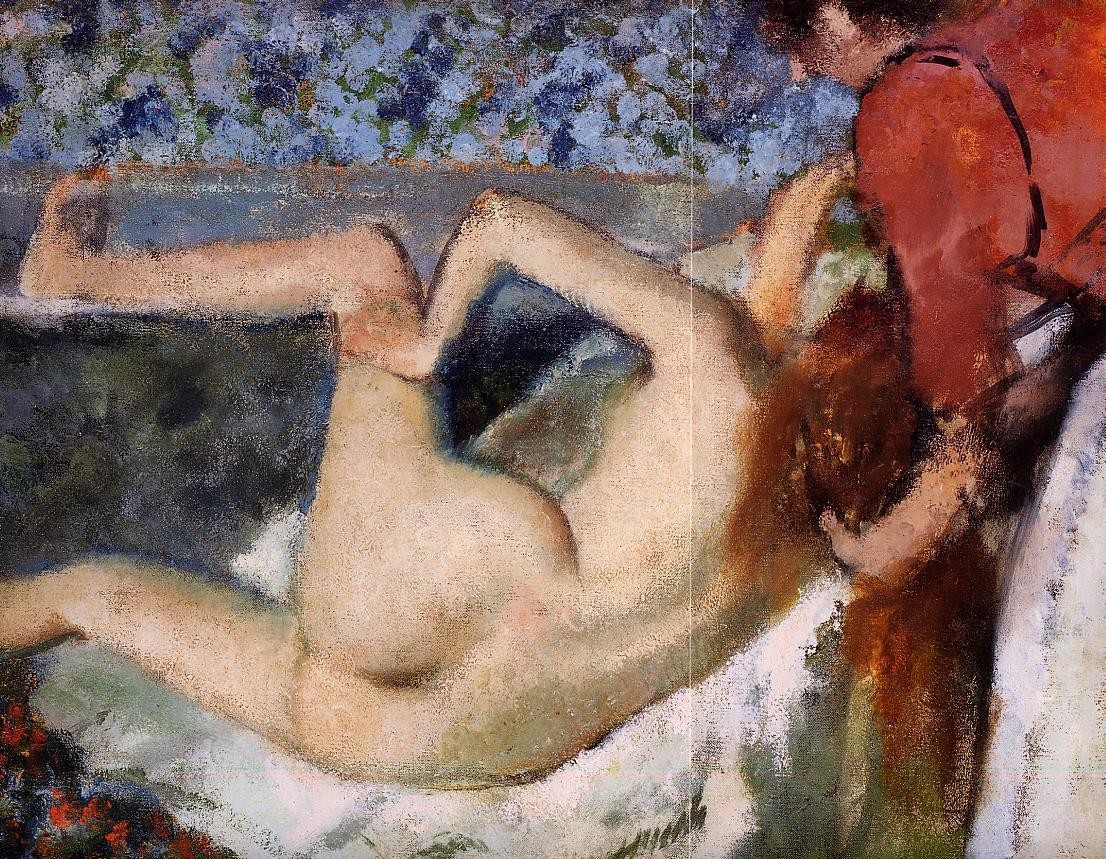 The Bath (Woman from Behind) by Edgar Degas