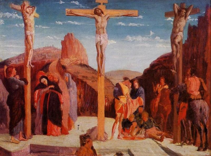 The Crucifixion (after Mantegna) by Edgar Degas