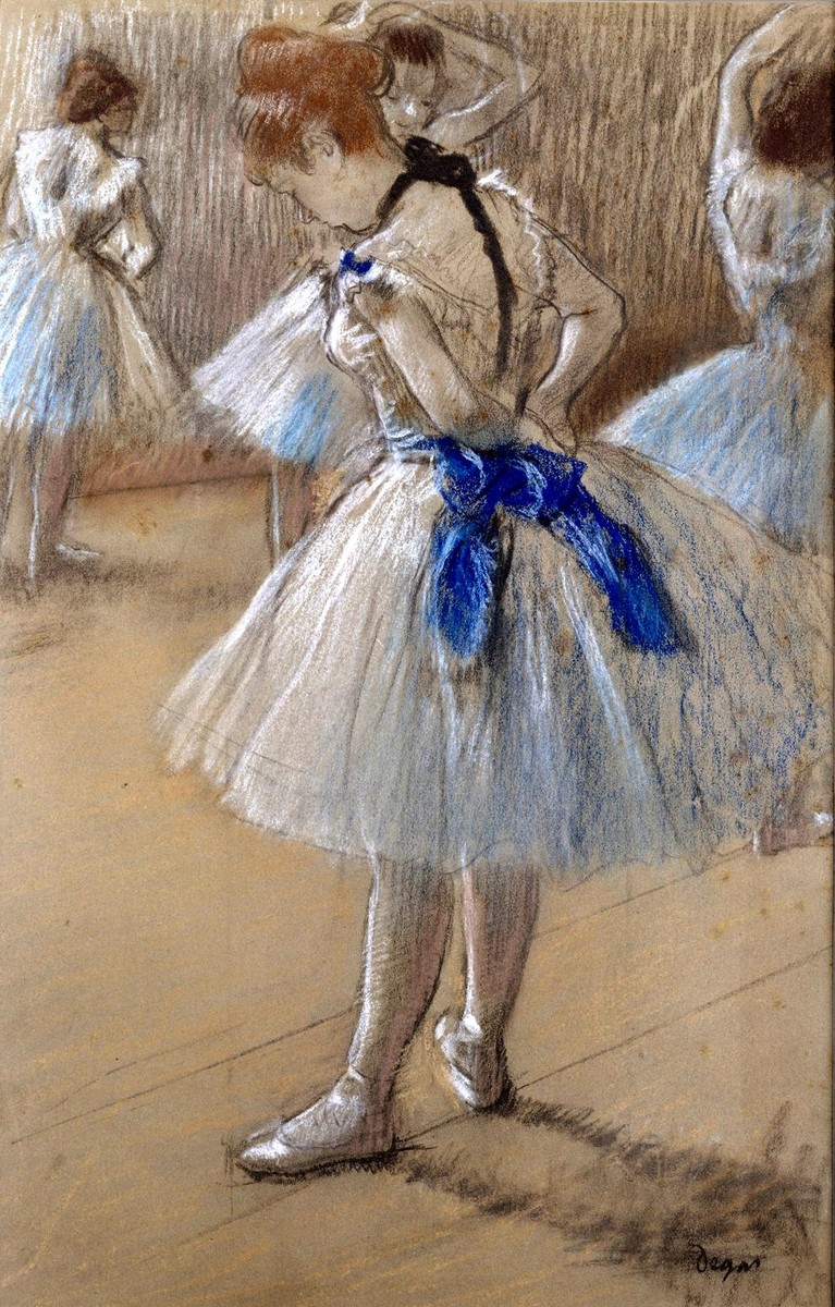 The Dance Studio by Edgar Degas