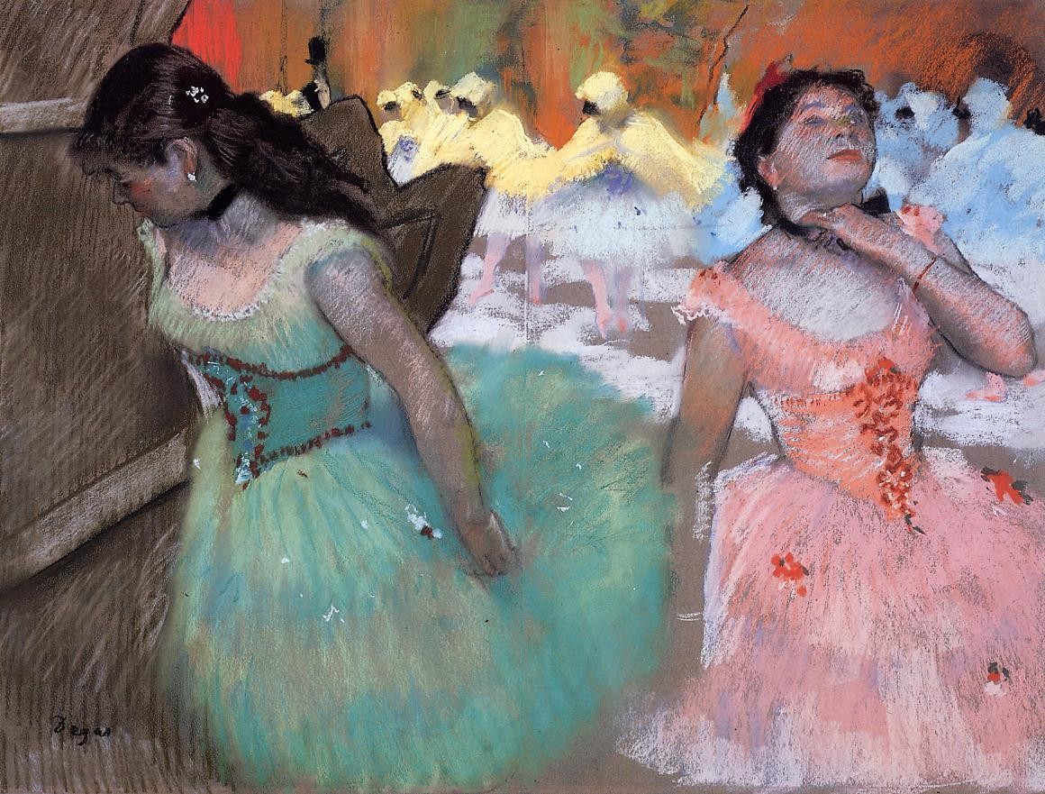 The Entrance of the Masked Dancers by Edgar Degas