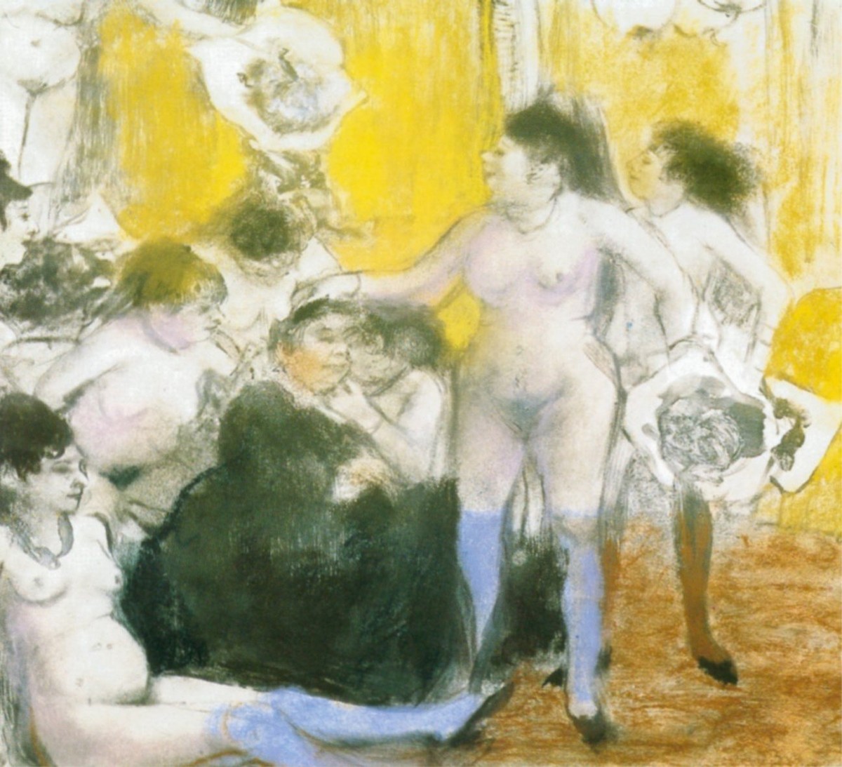 The festival of the owner by Edgar Degas