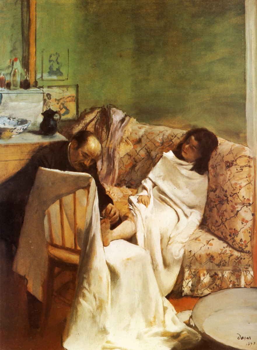 The Pedicure by Edgar Degas