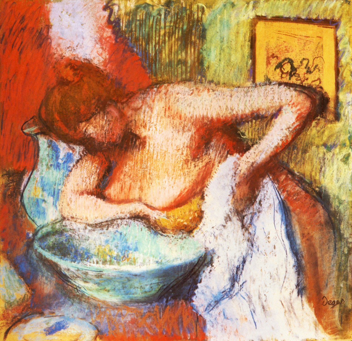 The Toilette by Edgar Degas