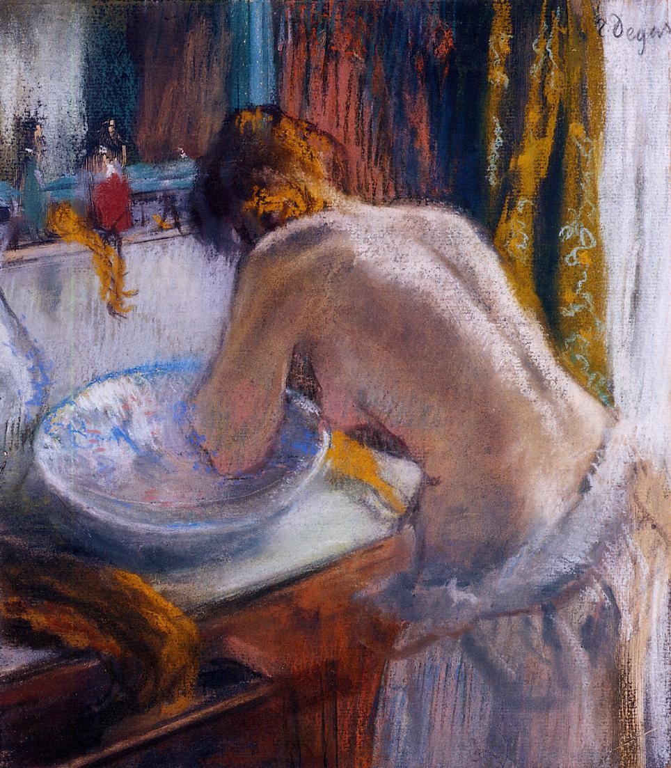 The Toilette by Edgar Degas