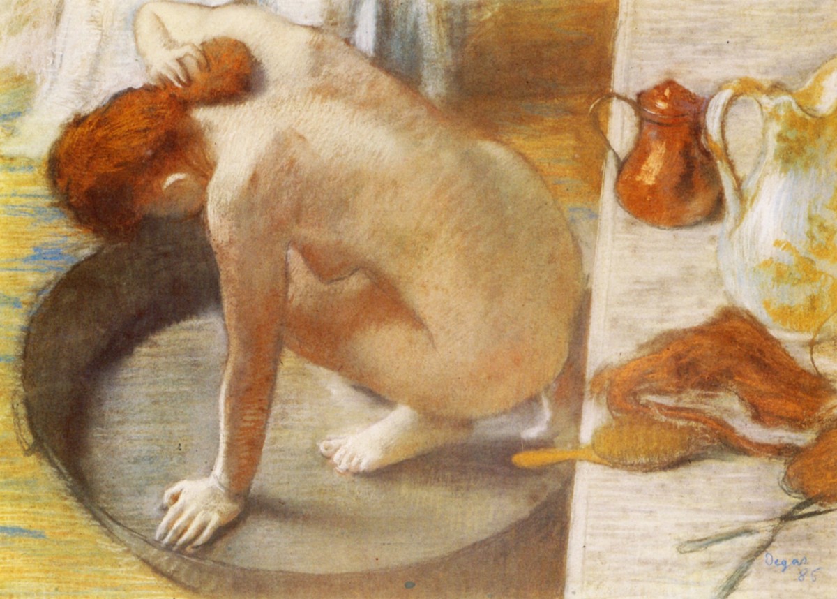 The Tub by Edgar Degas