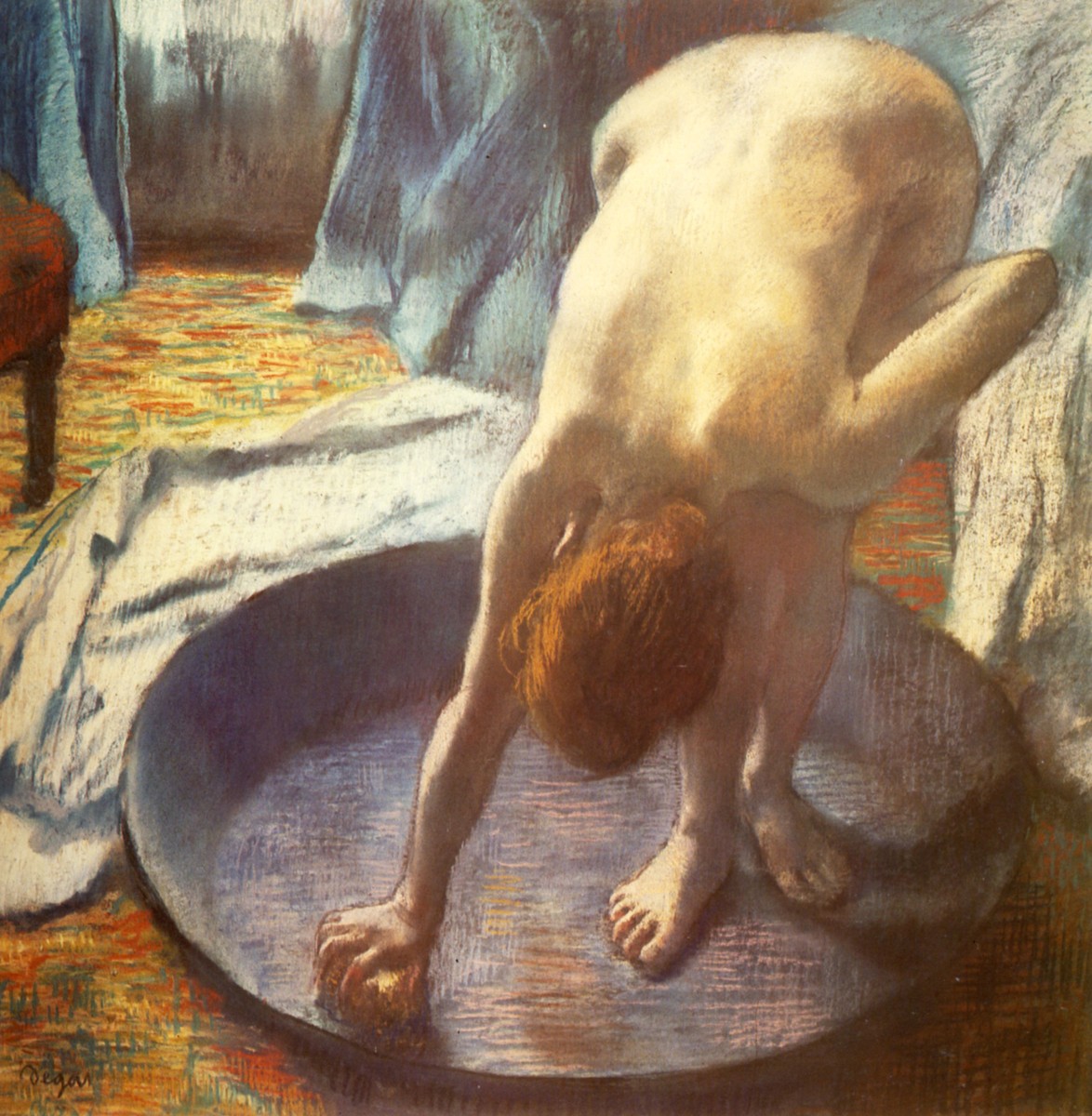The Tub by Edgar Degas