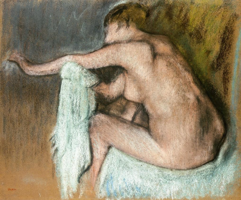 Woman Drying her Arm by Edgar Degas