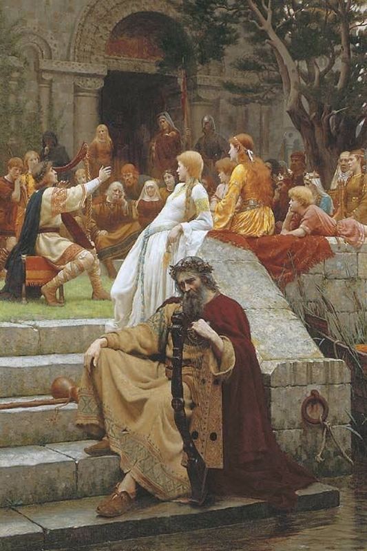 Faded Laurels by Edmund Blair Leighton