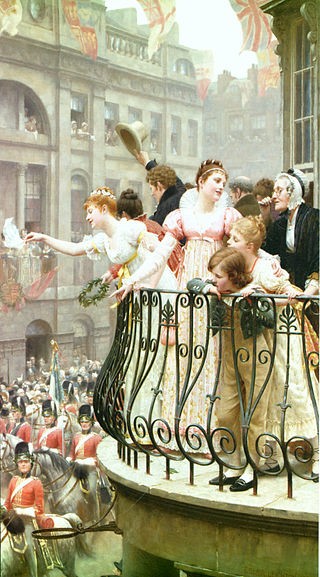 In 1816 by Edmund Blair Leighton