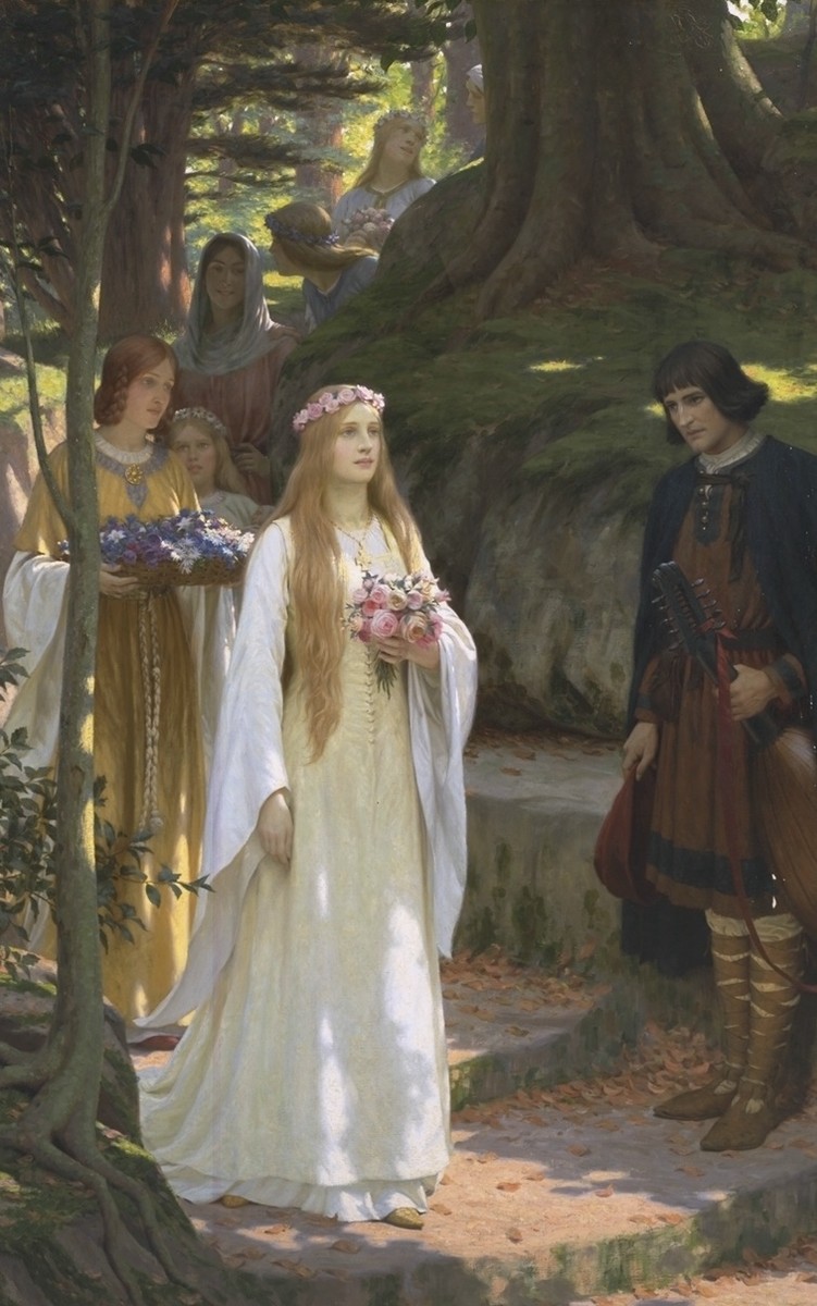 My Fair Lady by Edmund Blair Leighton
