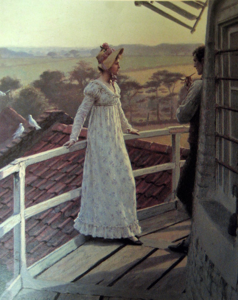 The Windmiller's Guest by Edmund Blair Leighton