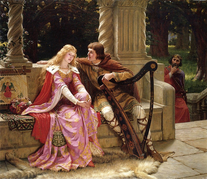 Tristan and Isolde by Edmund Blair Leighton