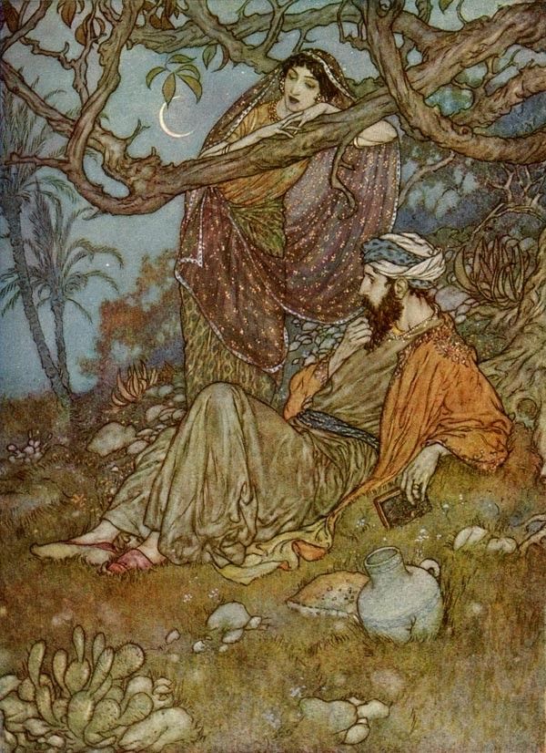 A Loaf of Bread, The Rubaiyat of Omar Khayyam by Edmund Dulac