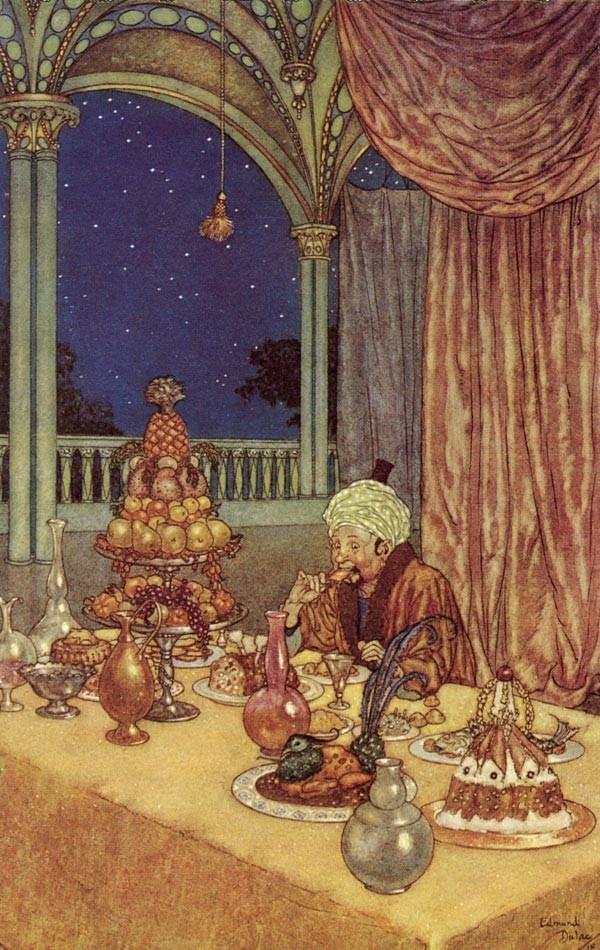 A Palace of Wonder - from Beauty and the Beast by Edmund Dulac