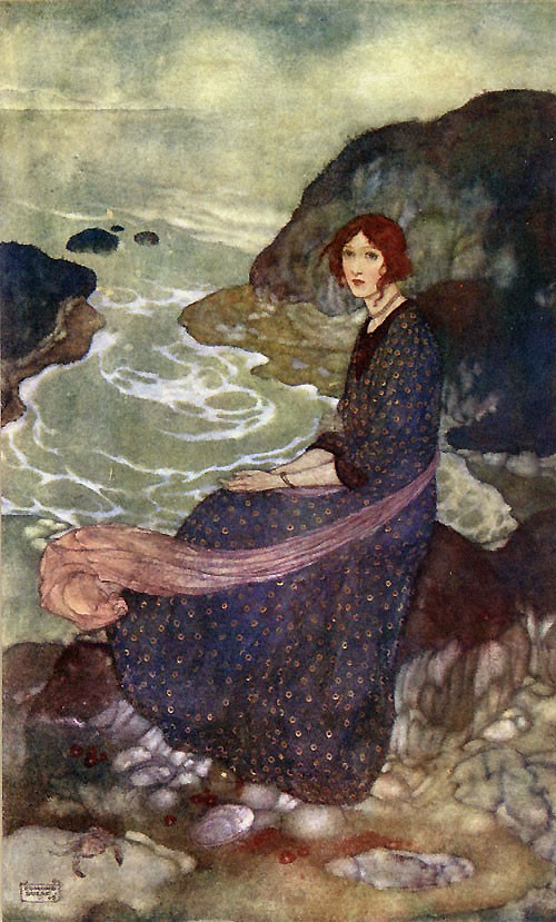 Abysm of Time - from The Tempest by Edmund Dulac