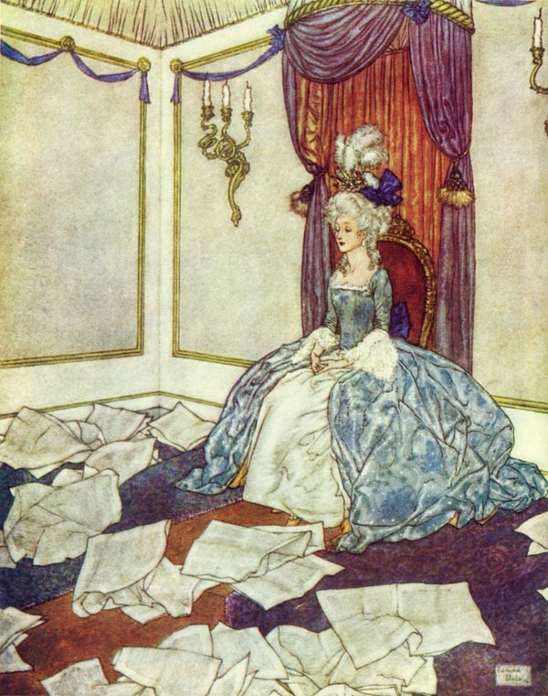 All the Newspapers in the World by Edmund Dulac