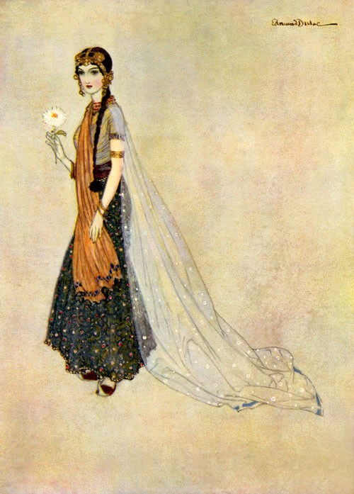 Asenath - from the Picture Book for the Red Cross by Edmund Dulac