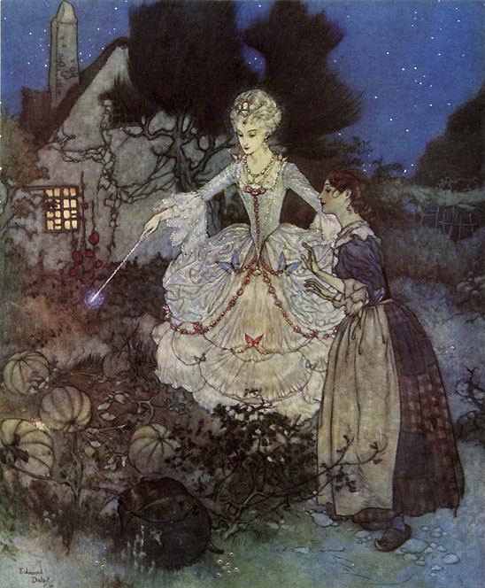 Cinderella - from the Picture Book for the Red Cross by Edmund Dulac