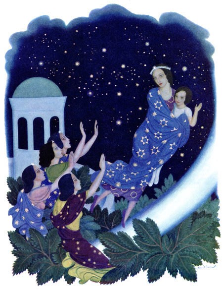 Daughters of the Stars, by Mary Crary by Edmund Dulac