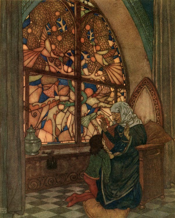 His grandmother had Told Him (from The Garden of Paradise) by Edmund Dulac