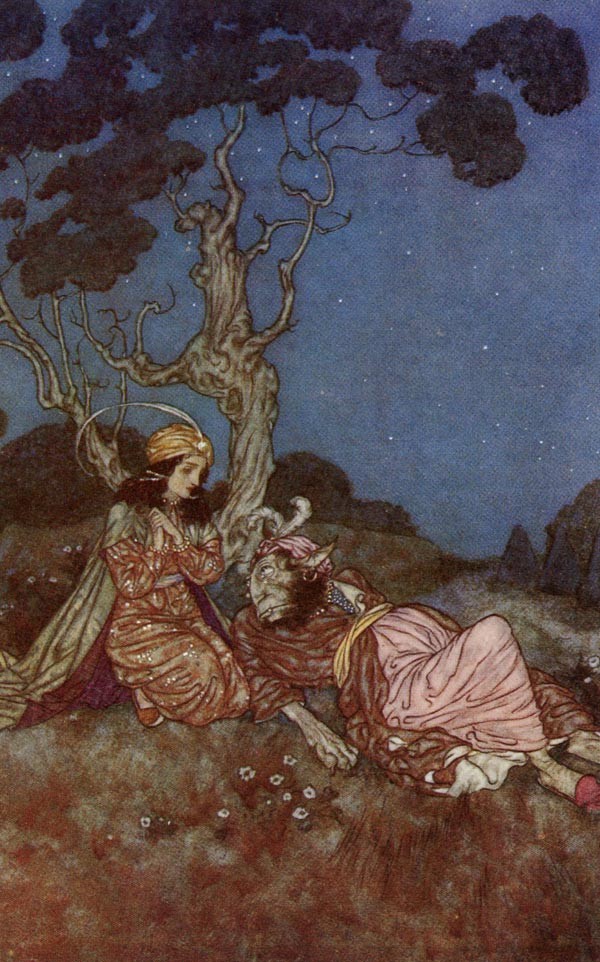 I will marry you - from Beauty and the Beast by Edmund Dulac