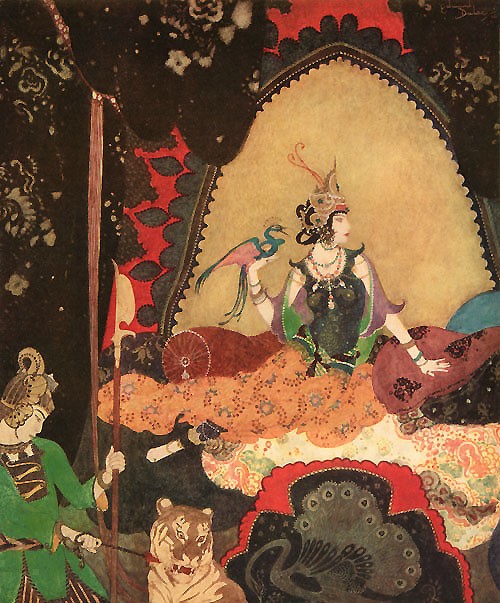 Layla - from the Picture Book for the Red Cross by Edmund Dulac