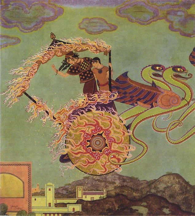 Medea (Tanglewood Tales, The Minotaur) by Edmund Dulac