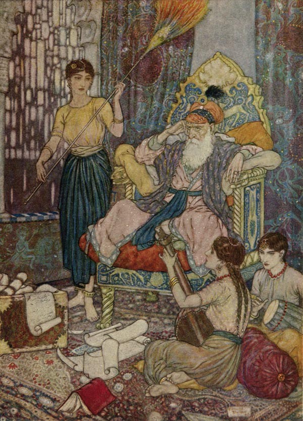 Mohammad, The Rubaiyat of Omar Khayyam by Edmund Dulac