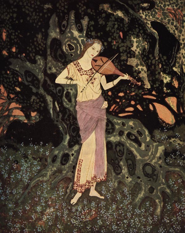 Out of This World (Stealers of Light by the Queen of Romania) by Edmund Dulac