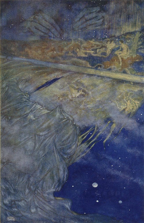 Such Stuff as Dreams are Made on - from The Tempest by Edmund Dulac