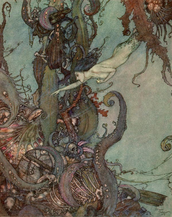 The Bright Liquid by Edmund Dulac