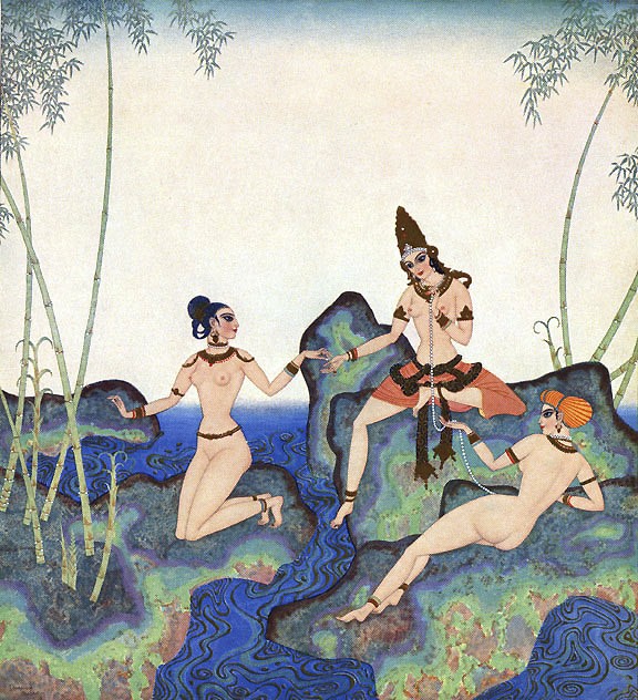 The Pearl of the Bamboo, from The Kingdom of the Pearl by Edmund Dulac