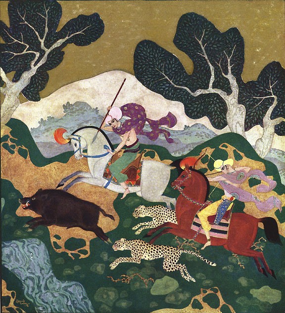 The Pearl of the Boar, from The Kingdom of the Pearl by Edmund Dulac