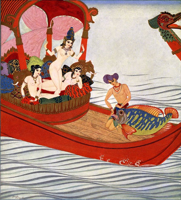 The Pearl of the Fish, from The Kingdom of the Pearl by Edmund Dulac