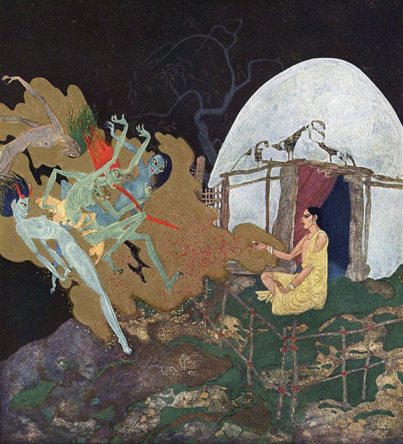 The Pearl of the Talisman, from The Kingdom of the Pearl by Edmund Dulac