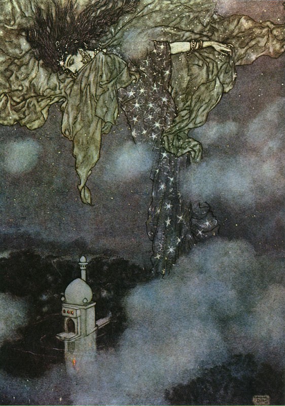 The Sleeve of Night, The Rubaiyat of Omar Khayyam by Edmund Dulac