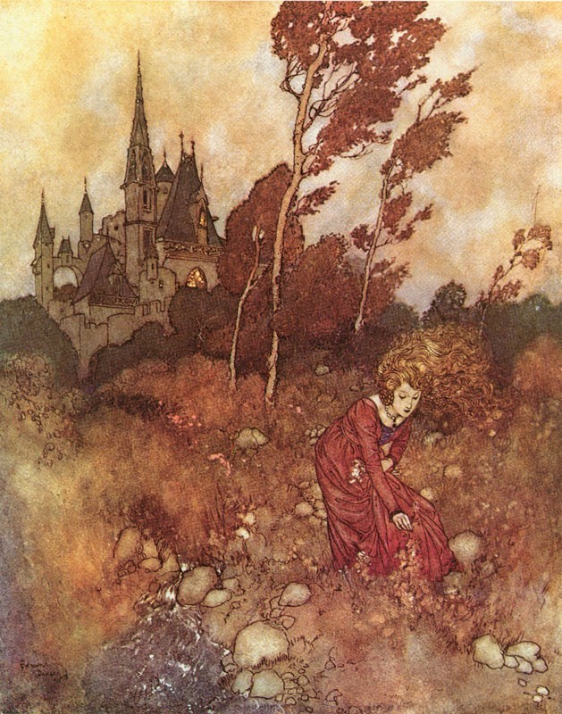 The Wind's Tale by Edmund Dulac
