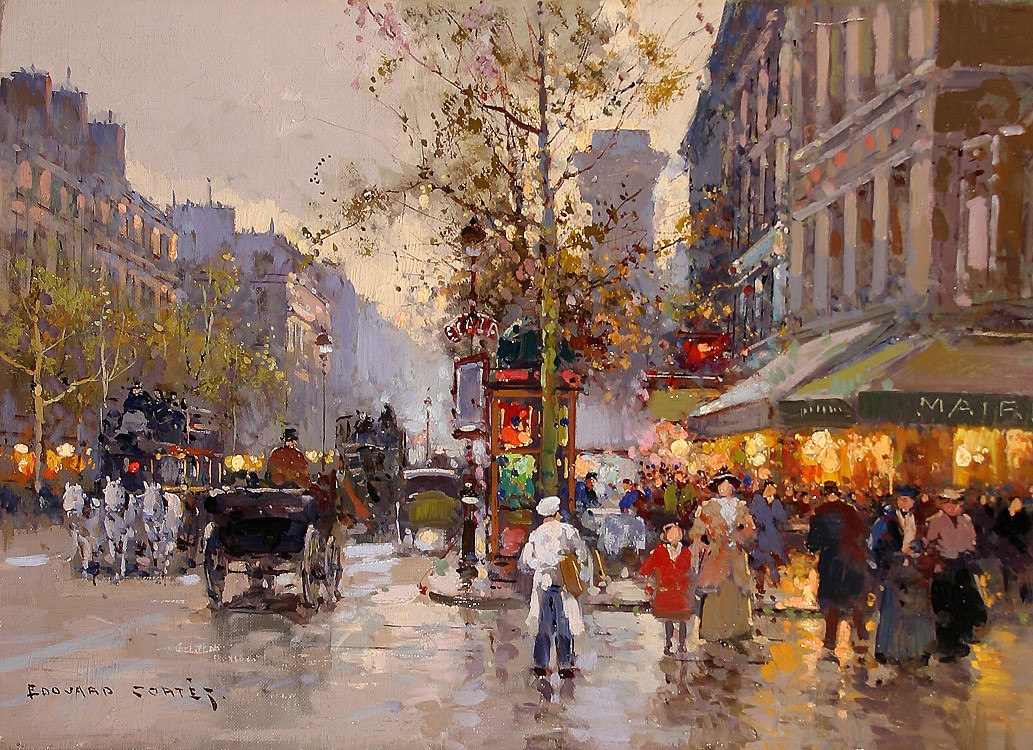 St.Denis by Edouard Cortes