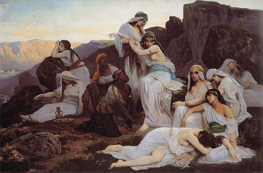 The Daughter of Jephthah by Edouard Debat-Ponsan