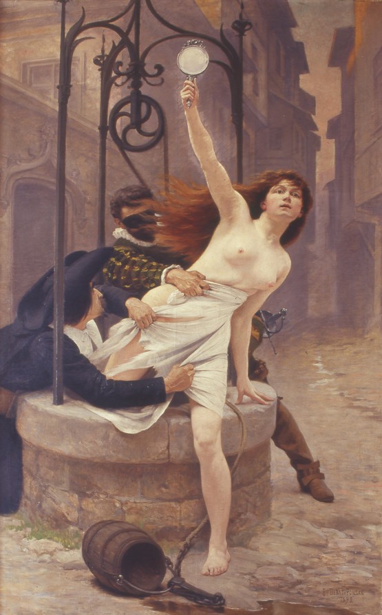 Truth Leaving the Well by Edouard Debat-Ponsan