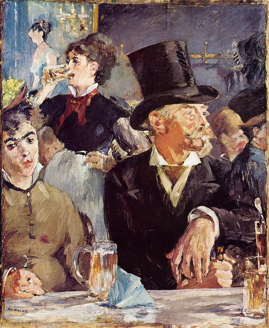 At the Cafe-Concert by Edouard Manet