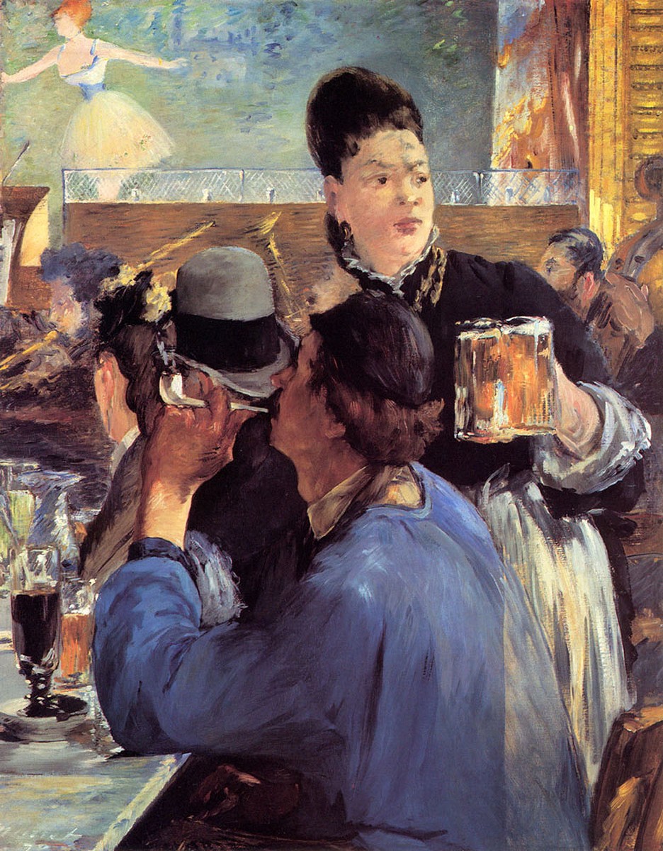 Corner of a Cafe-Concert by Edouard Manet