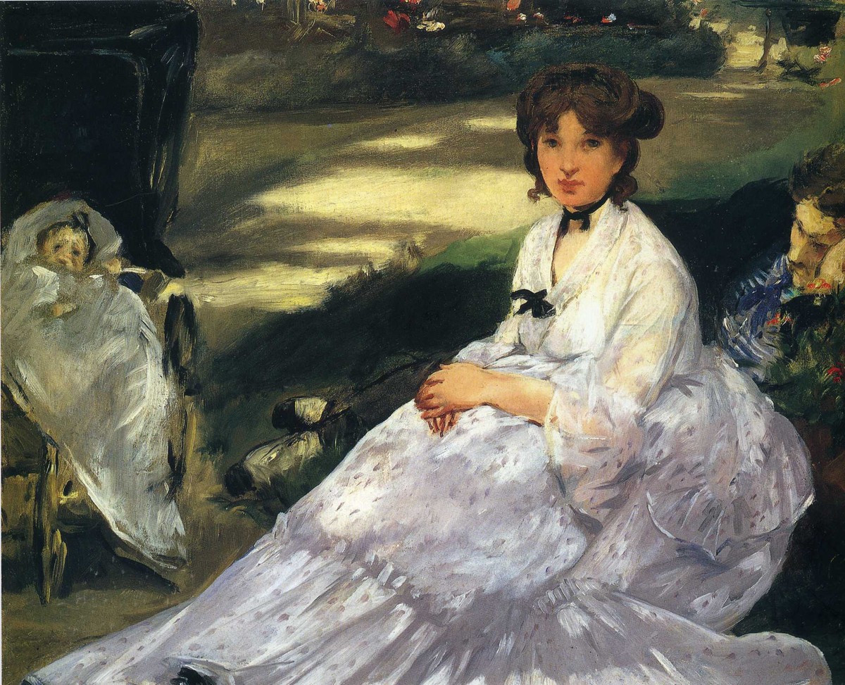 In the Garden by Edouard Manet